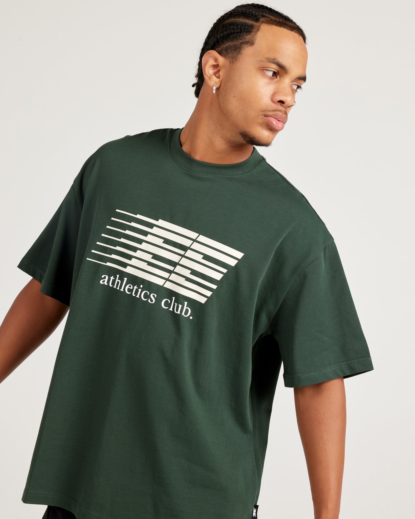 Athletics Club Tee - Dark Green