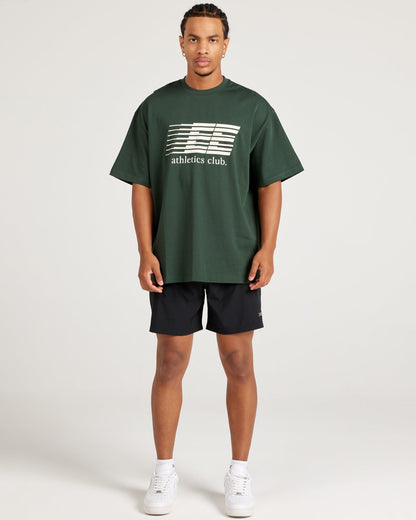 Athletics Club Tee - Dark Green