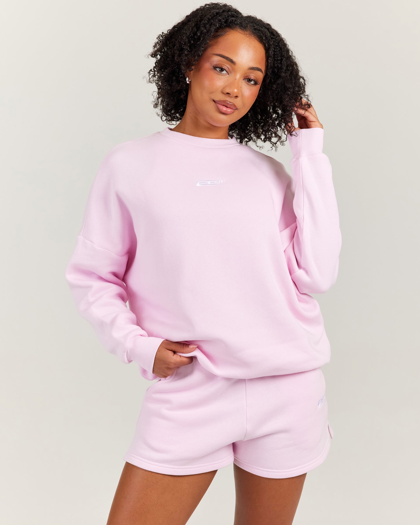 Arc Unisex Crewneck - Soft Pink
