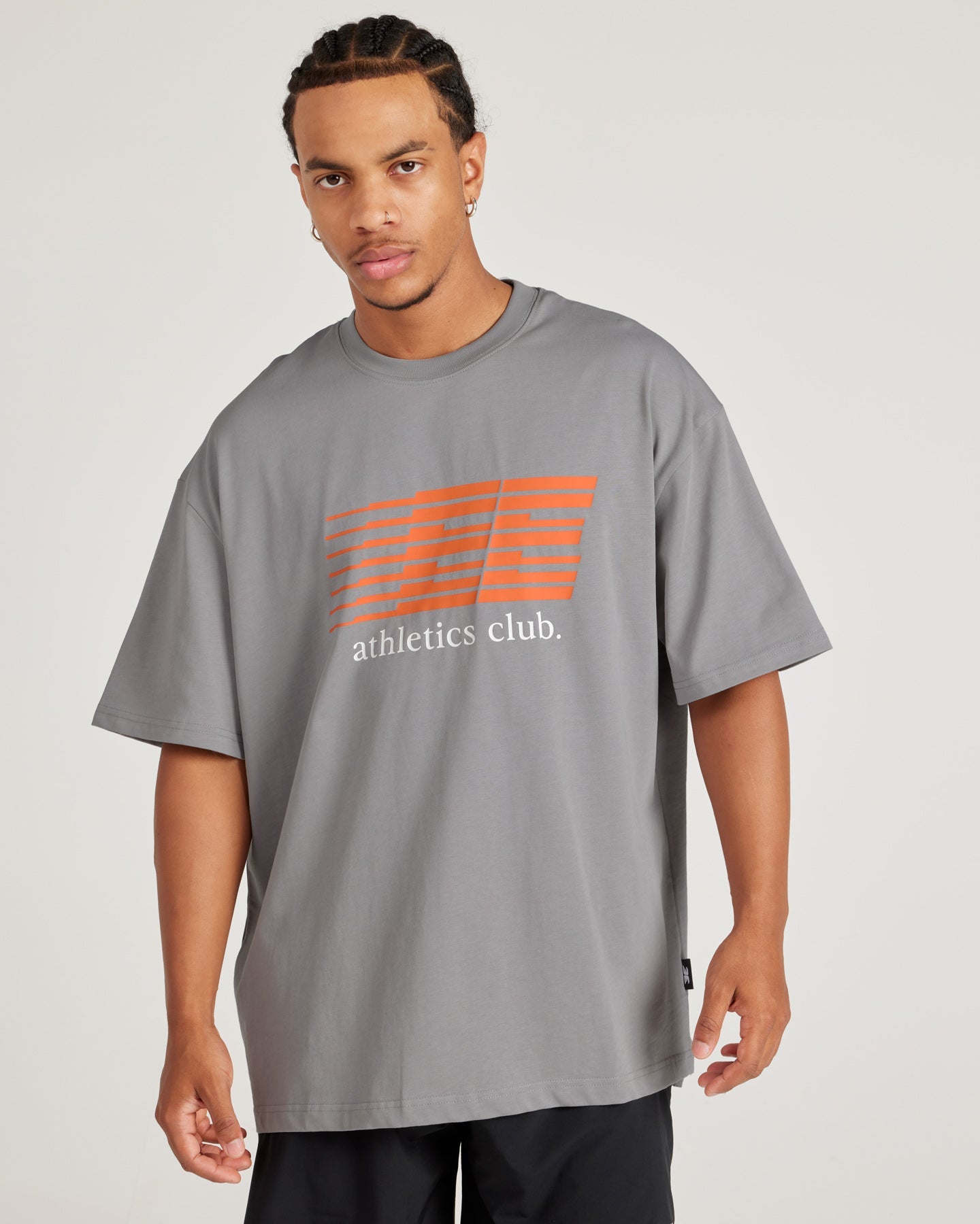 Athletics Club Tee - Grey