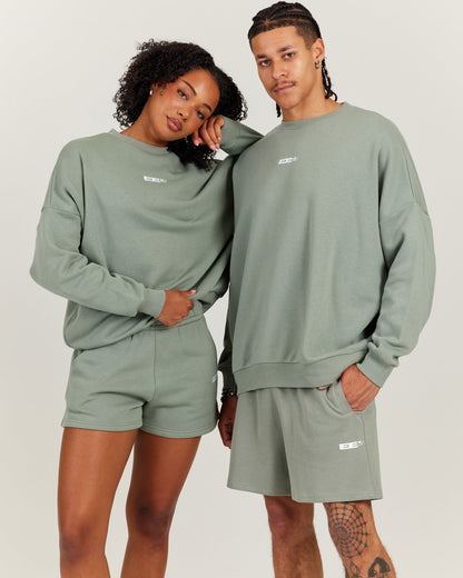 Arc Unisex Crewneck - Dusty Sage