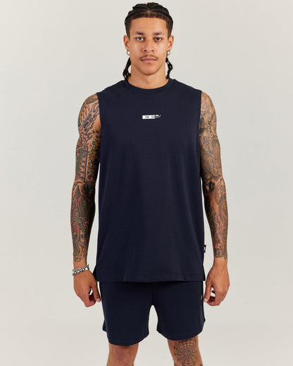 Arc Men's Tank - Navy