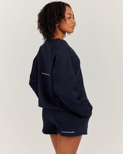 Arc Unisex Crewneck - Navy