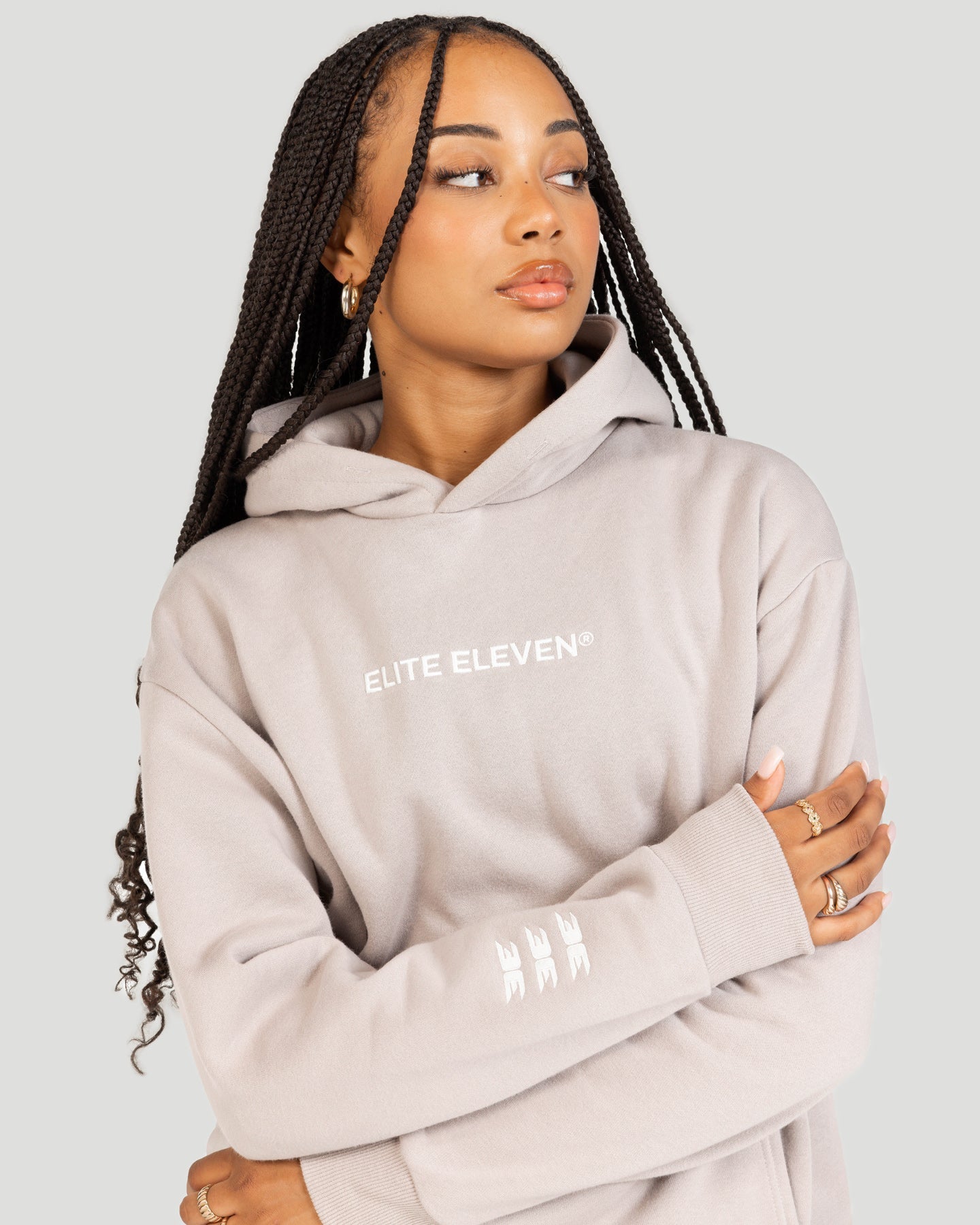Registered Hoodie - Taupe